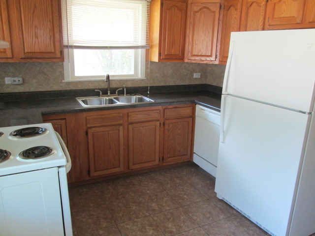 642 Wesley Drive Park Ridge, IL 60068 - Photo 4 of 11 a kitchen with a sink a refrigerator and cabinets