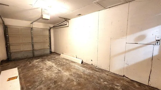 a view of a room with rack on the wall