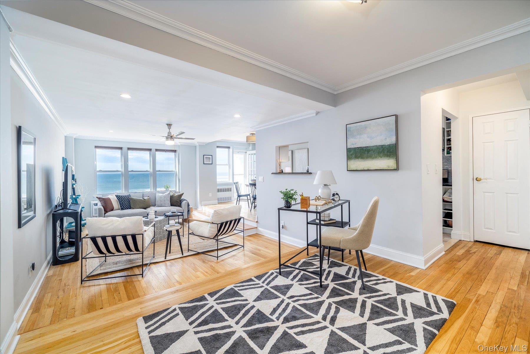 522 Shore Road, Unit 6M Long Beach, NY 11561 - Photo 2 of 28 Large foyer leads to living area