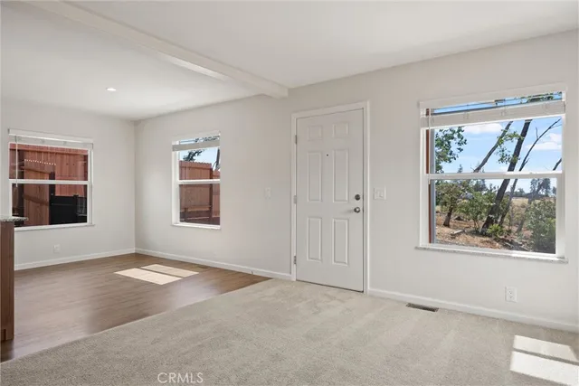a view of livingroom with window