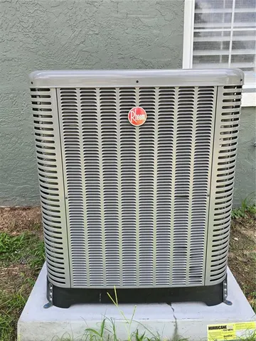 a side view of a building