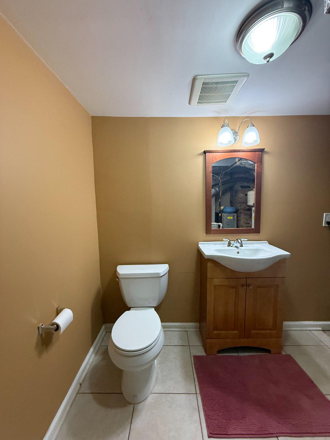 123 Winters Lane Baltimore, MD 21228 - Photo 21 of 28 powder room in basemenmt.