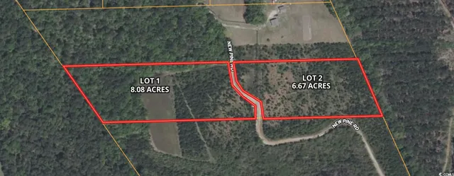 $65,000 | Lot 2-tbd Lot 2-tbd New Pine Road, Johnsonville, SC 29555