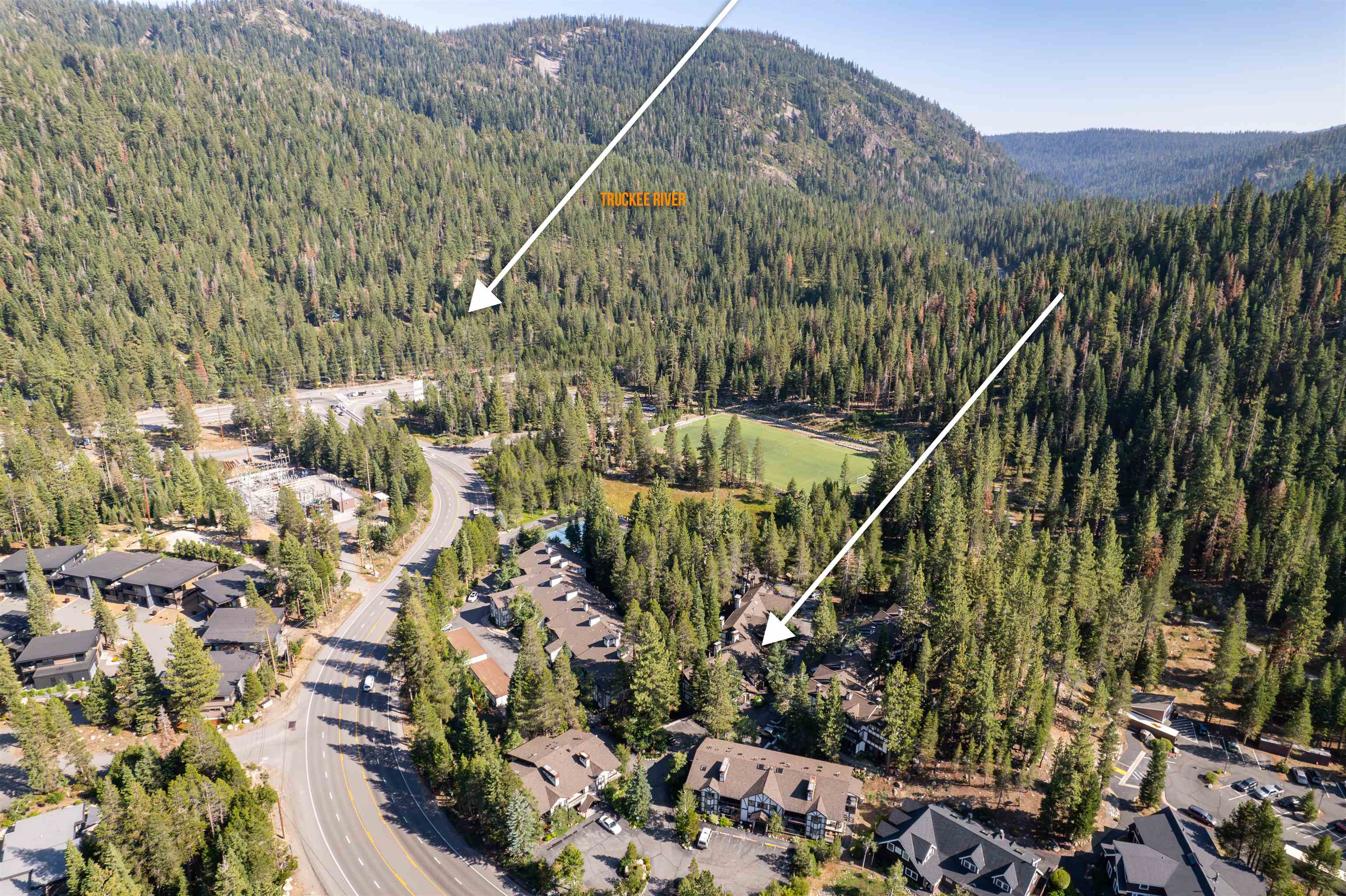 227 Olympic Vly Road, Unit 27 Olympic Valley, CA 96146 - Photo 20 of 21 a view of a house with a mountain