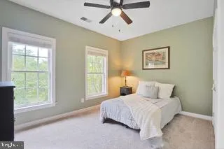 a room with furniture and a table