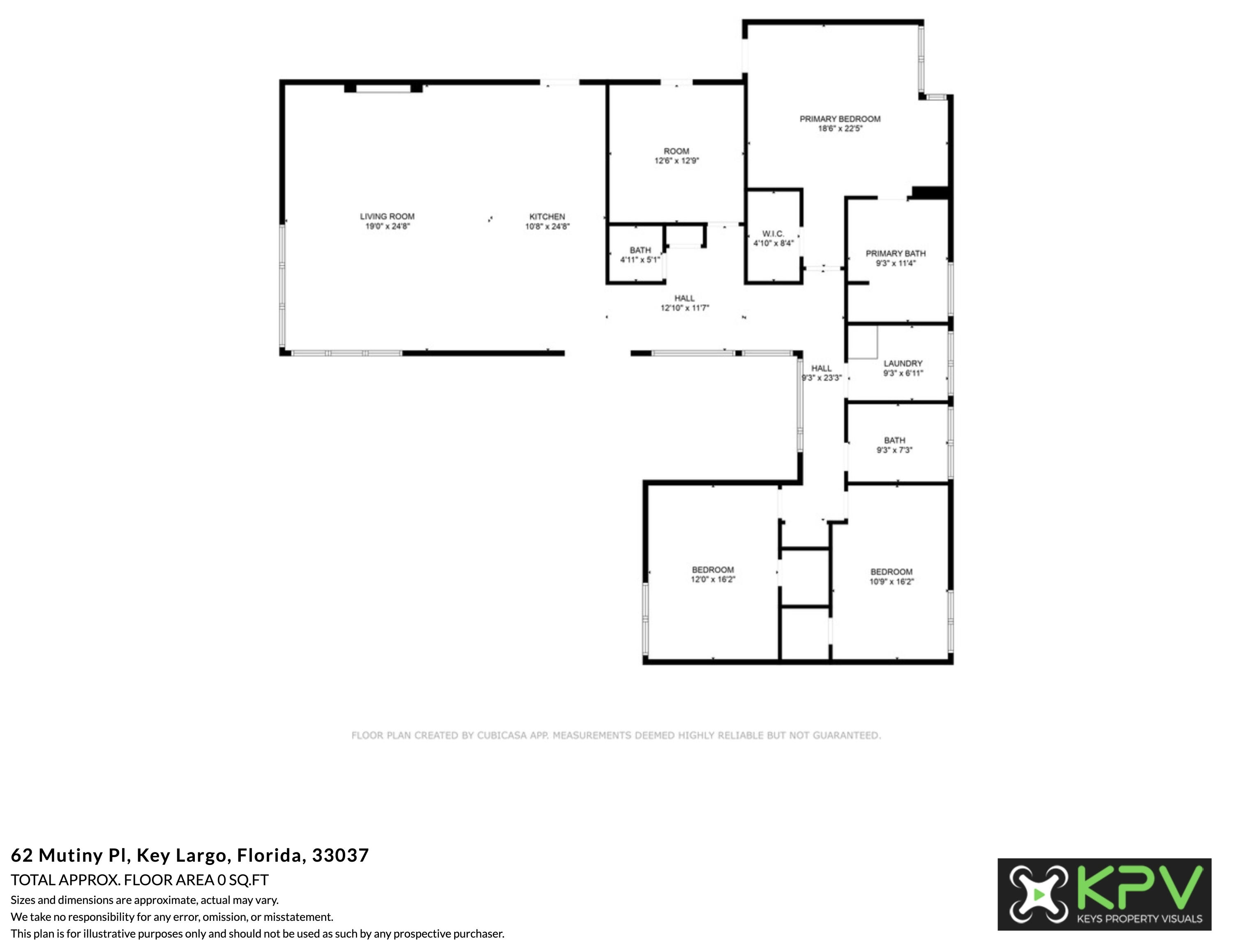 62 Mutiny Place Key Largo, FL 33037 - Photo 70 of 70 Floor Plan