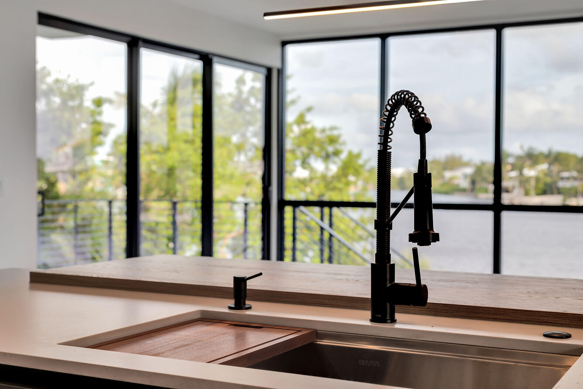 62 Mutiny Place Key Largo, FL 33037 - Photo 27 of 70 a view of a floor to ceiling window with a sink
