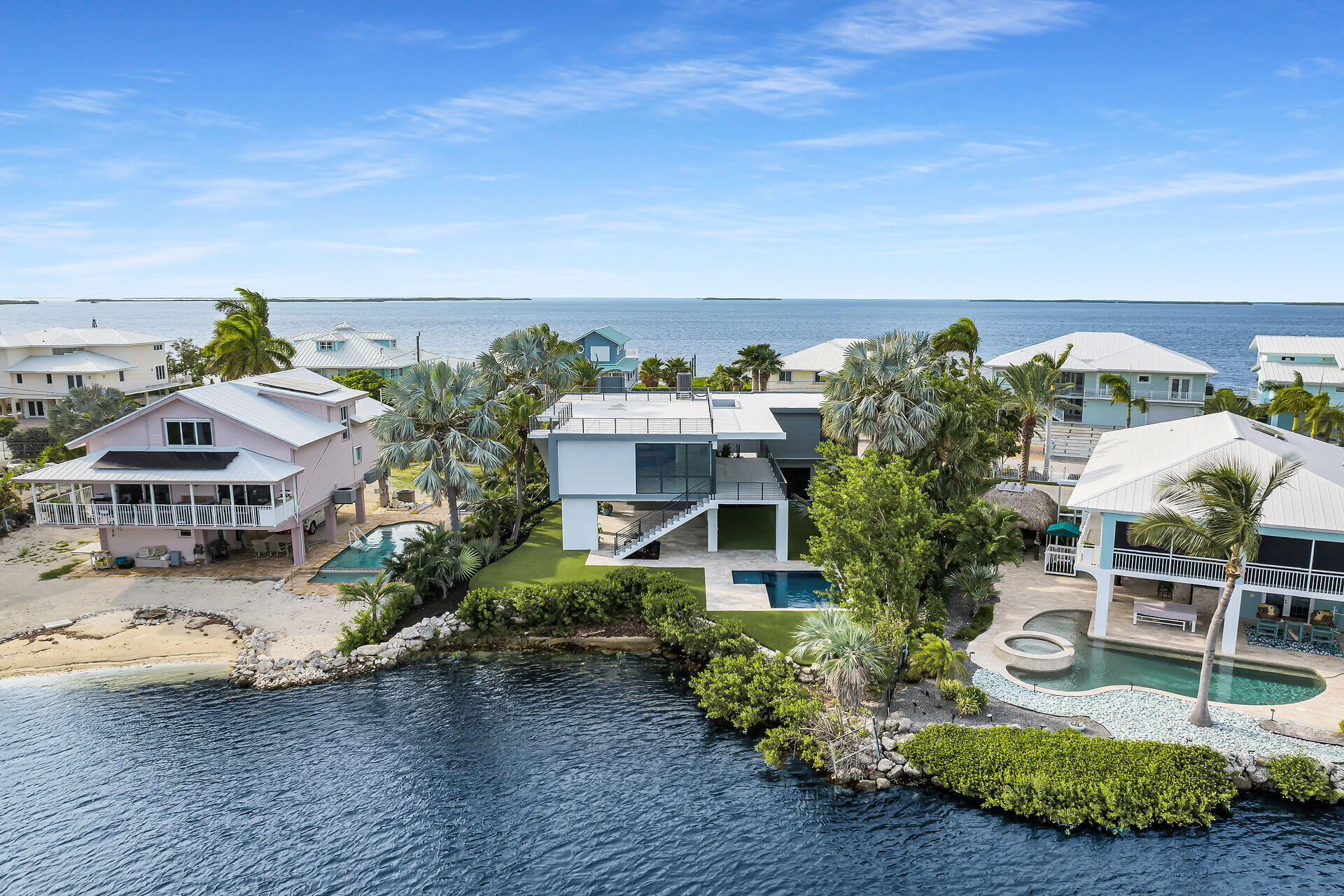 62 Mutiny Place Key Largo, FL 33037 - Photo 52 of 70 an aerial view of a house