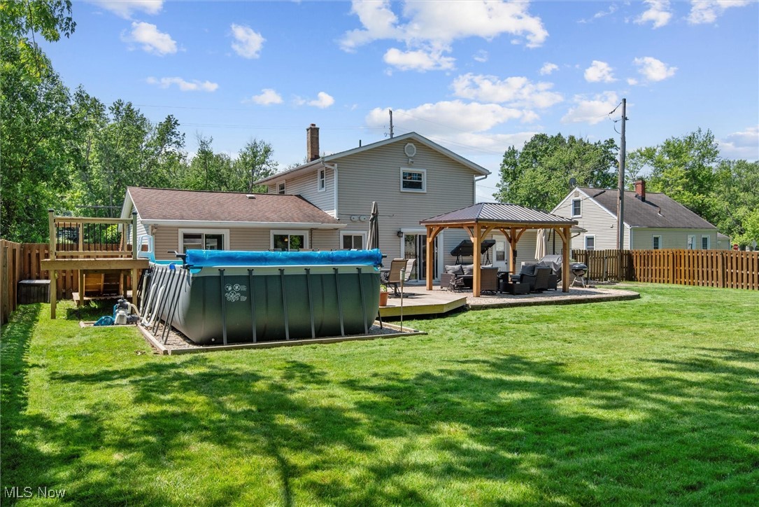 8191 Edgewood Road Mentor, OH 44060 - Photo 42 of 44 Generous fenced-in backyard offering a safe and private space for family and pets to enjoy