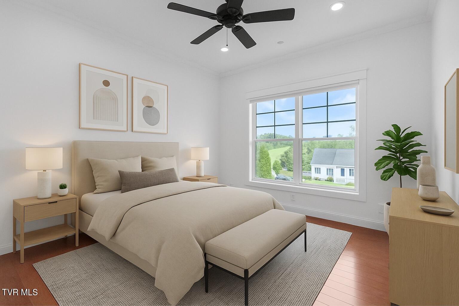 150 Naples Lane Greeneville, TN 37745 - Photo 31 of 48 Virtually Staged Bedroom 2