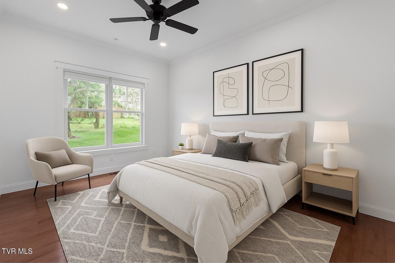 150 Naples Lane Greeneville, TN 37745 - Photo 38 of 48 Virtually staged Bedroom 3