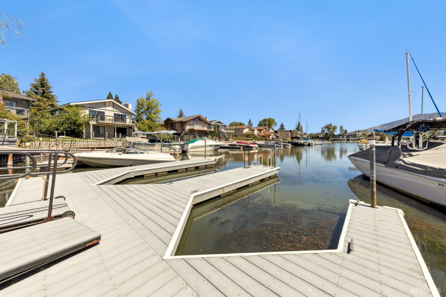487 Christie Drive South Lake Tahoe, CA 96150 - Photo 21 of 40 a view of a swimming pool with lounge chairs