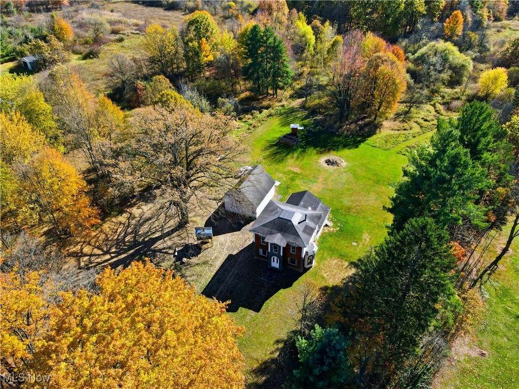 884 Brownville Road Rome, OH 44085 - Photo 8 of 36 View from above of property