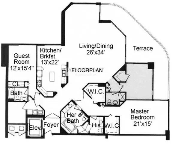 a close view of water heater