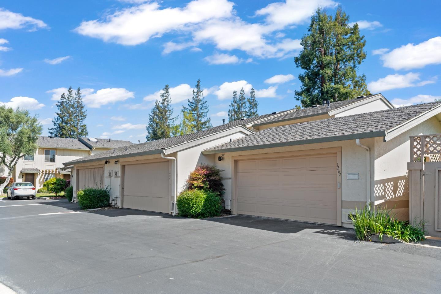 1264 Riesling Terrace Sunnyvale, CA 94087 - Photo 29 of 30 a front view of a house with garden