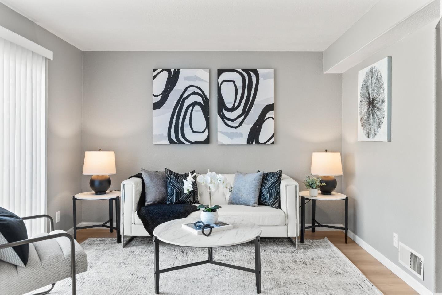 1264 Riesling Terrace Sunnyvale, CA 94087 - Photo 7 of 30 a living room with furniture and a table