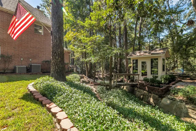 a view of a roof deck