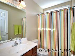 30 Woodfern Road Fletcher, NC 28732 - Photo 15 of 19 a bathroom with a bathtub a sink and a mirror