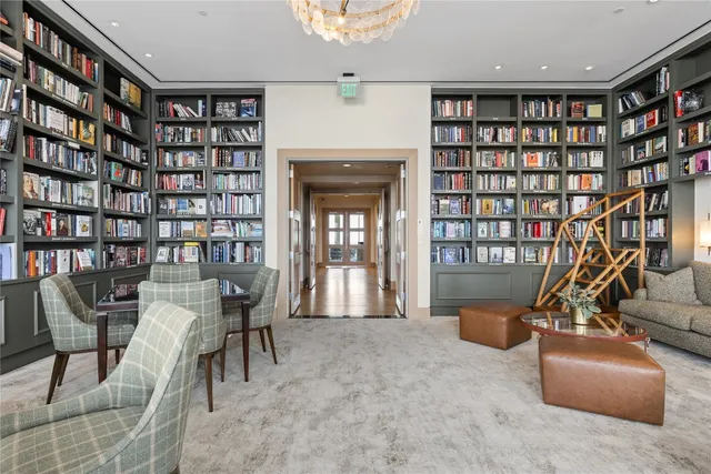 a view of a city with tall buildings