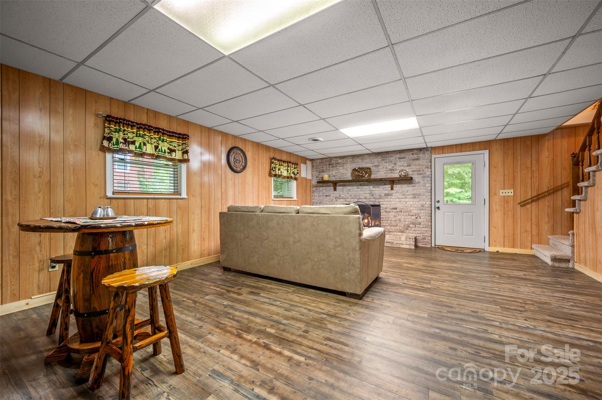 170 Hodge Street Rutherfordton, NC 28139 - Photo 30 of 48 a living room with a table gym equipment and a table