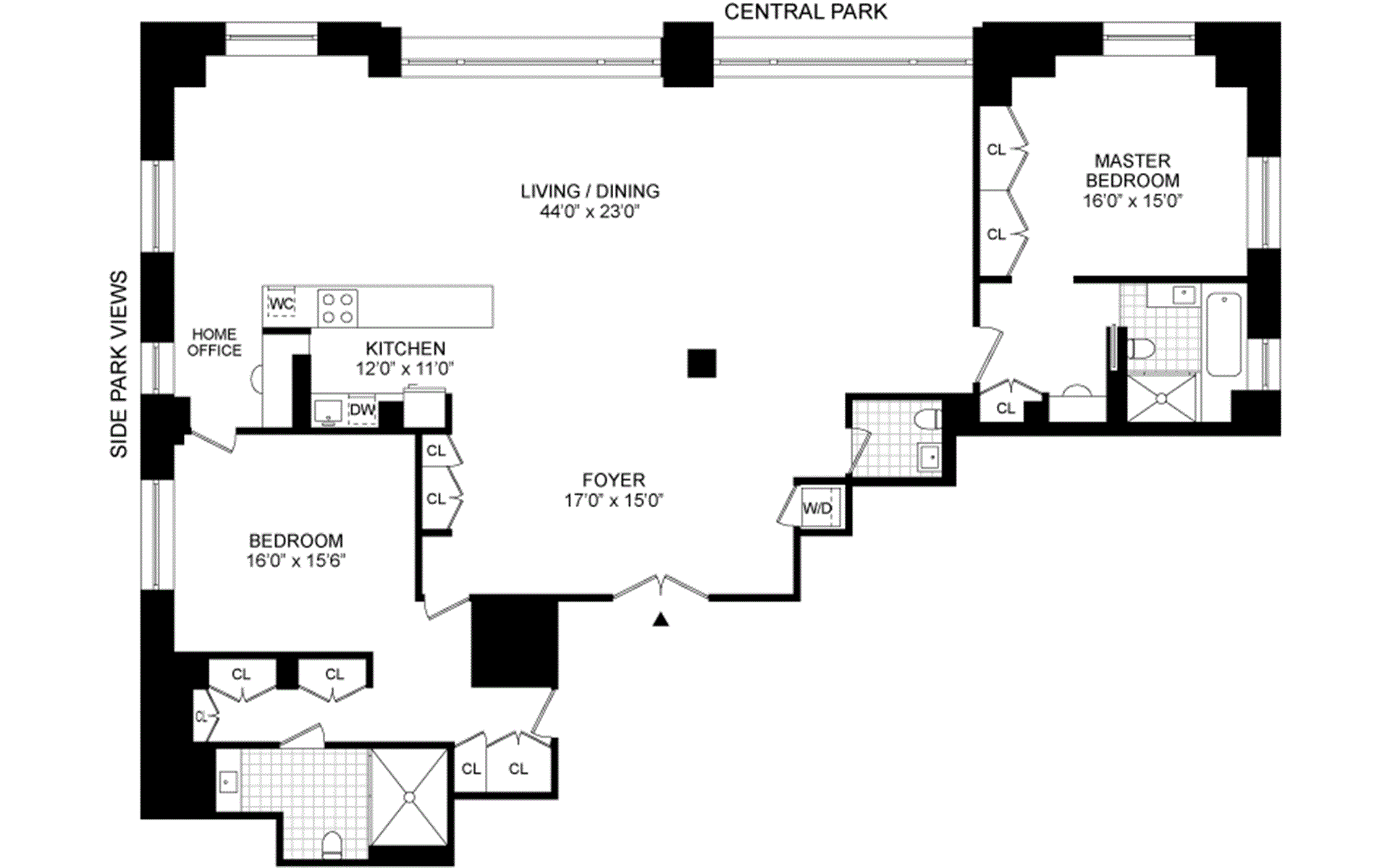 160 Central Park South, Unit 2701/2703 Manhattan, NY 10019 - Photo 14 of 14