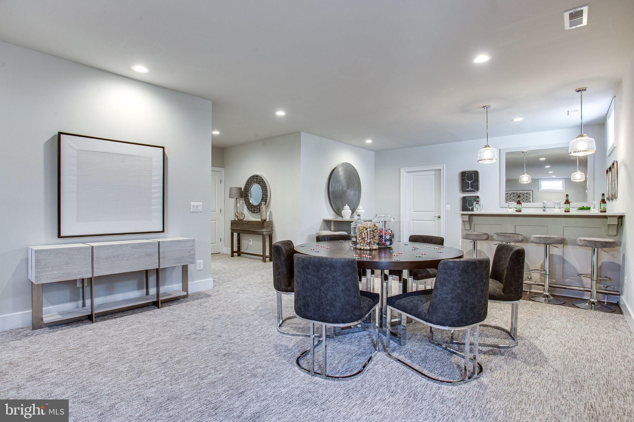 214 Locust Street Southwest Vienna, VA 22180 - Photo 38 of 41 FINISHED BASEMENT OPTIONAL WET BAR