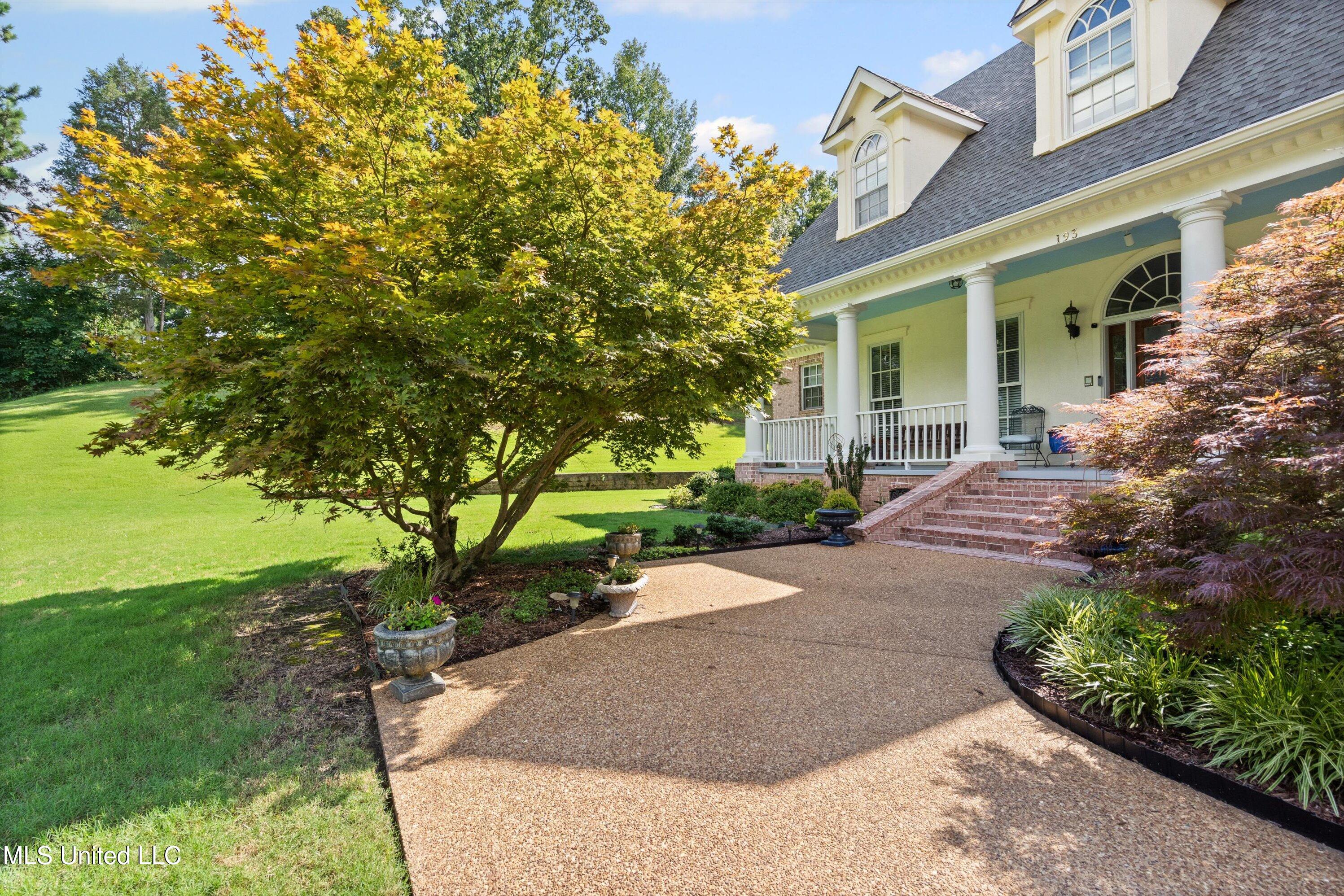 193 Crockett Loop Hernando, MS 38632 - Photo 43 of 64 43-Extra wide sidewalk and beautifully l