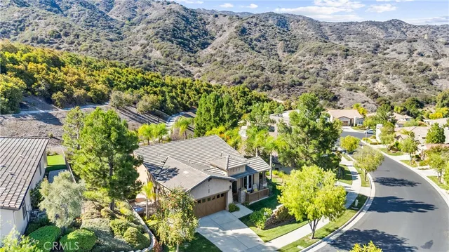 a outdoor view with mountains in the background