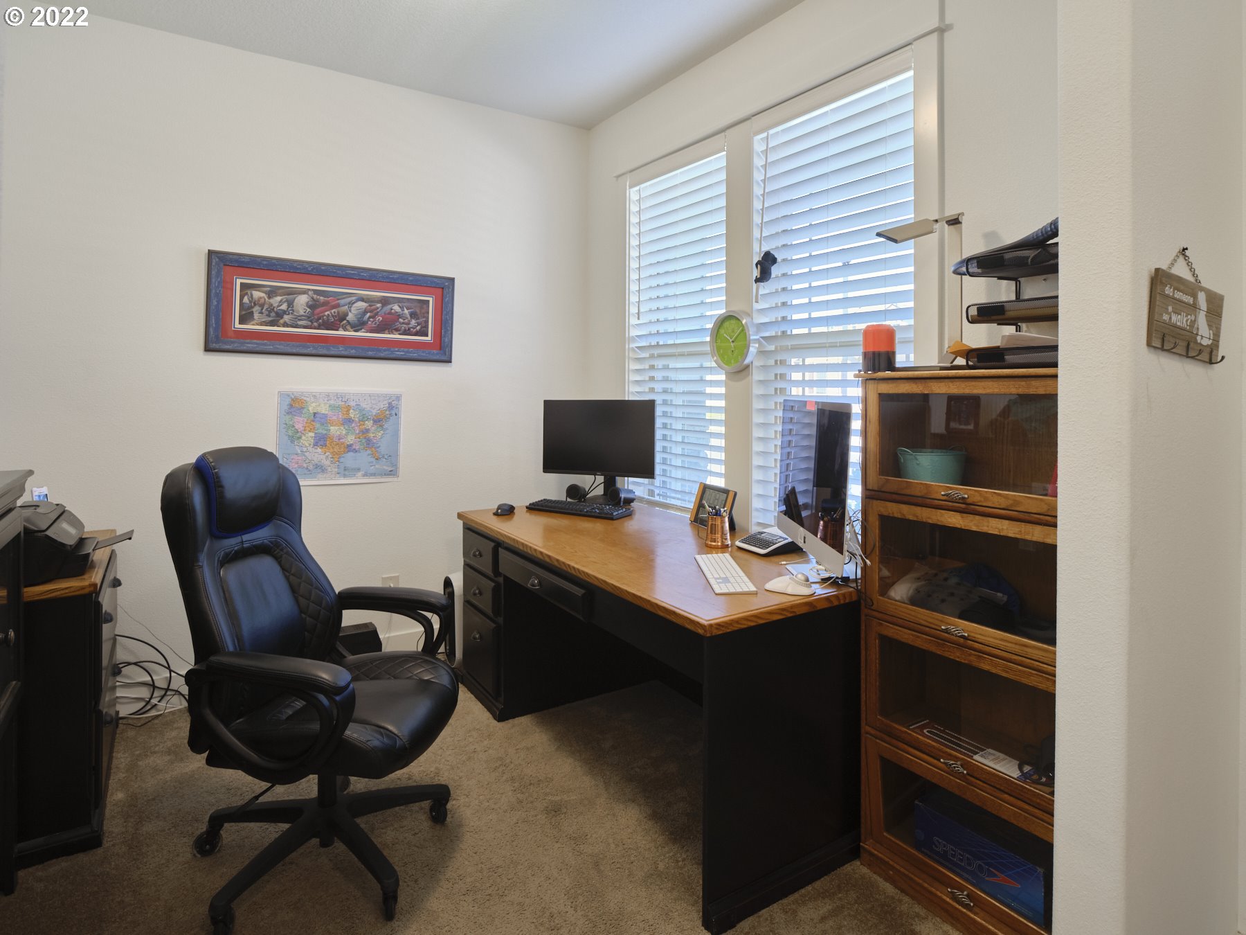 4911 South 19th Street Ridgefield, WA 98642 - Photo 17 of 26 a view of a workspace with furniture
