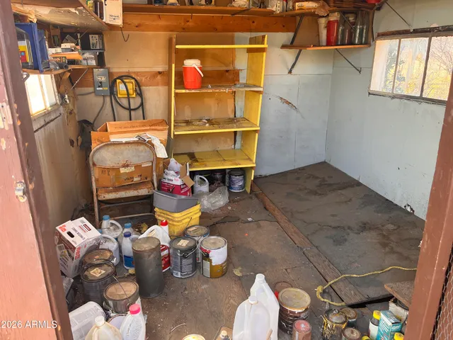 a view of ocean with mountains in the background