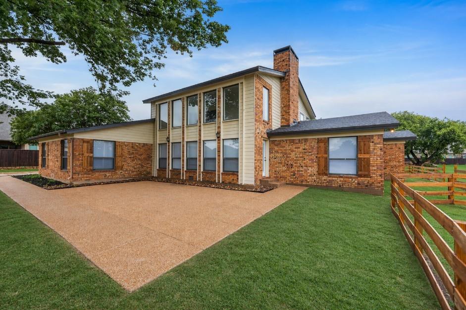 2720 Seeton Road Grand Prairie, TX 75054 - Photo 1 of 31 a front view of a house with yard porch and furniture