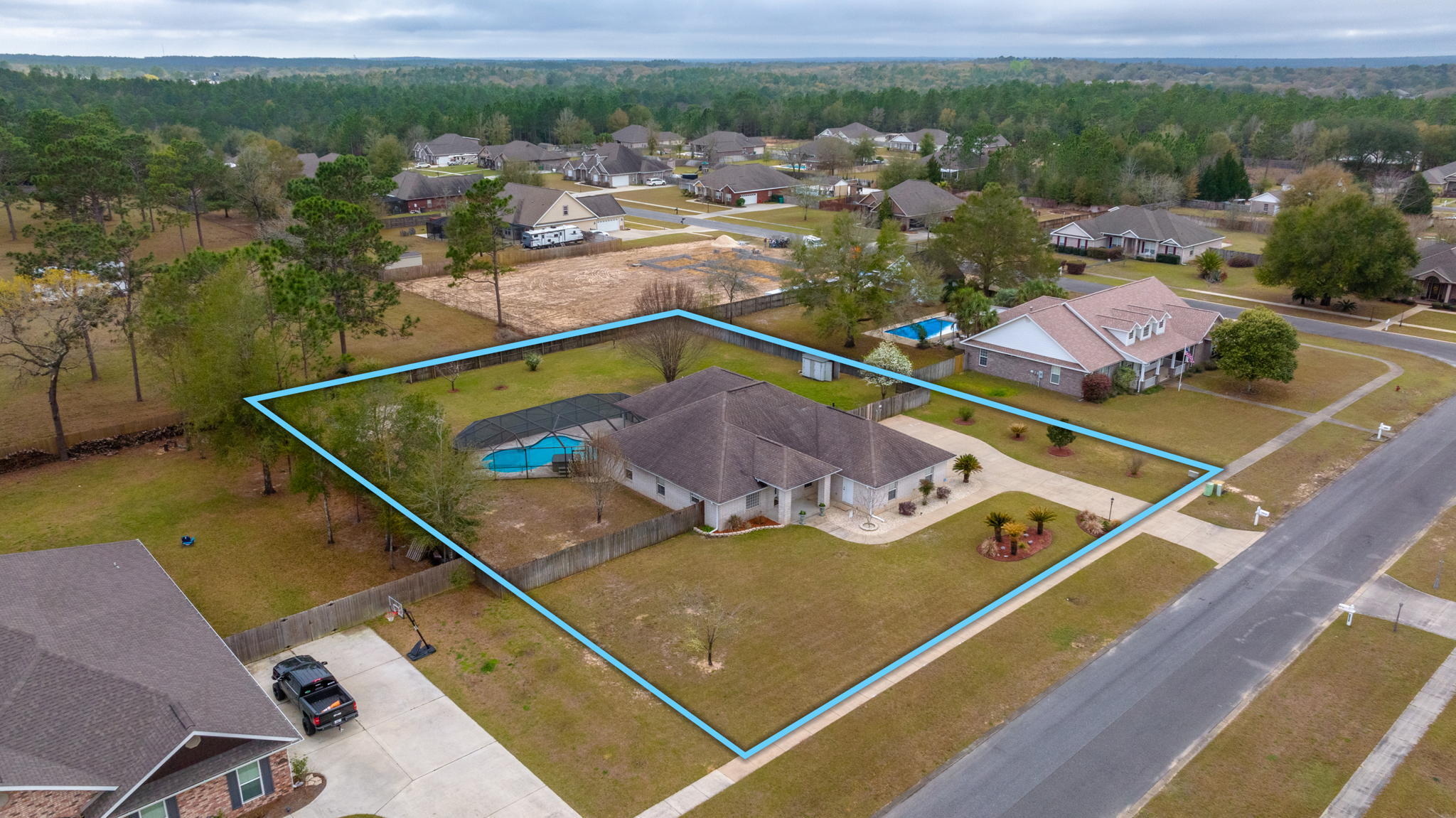2456 Bell Ridge Drive Crestview, FL 32536 - Photo 55 of 59 56-web-or-mls-2456 Bell Ridge Dr Aerial-
