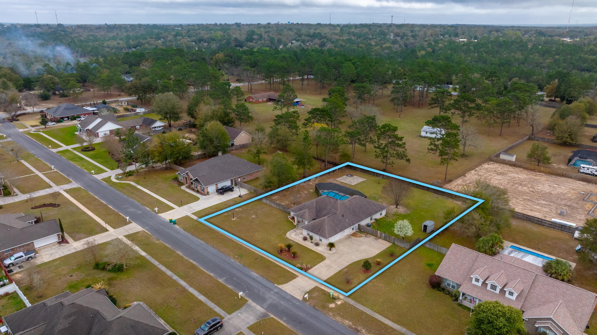 2456 Bell Ridge Drive Crestview, FL 32536 - Photo 56 of 59 57-web-or-mls-2456 Bell Ridge Dr Aerial-