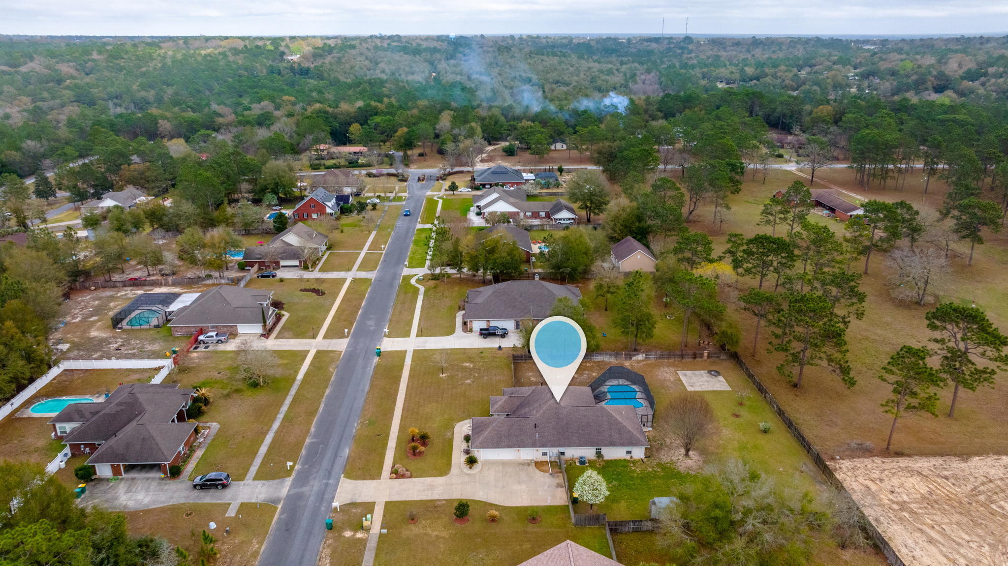 2456 Bell Ridge Drive Crestview, FL 32536 - Photo 57 of 59 58-web-or-mls-2456 Bell Ridge Dr Aerial-