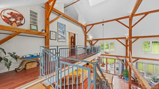 a view of an front door