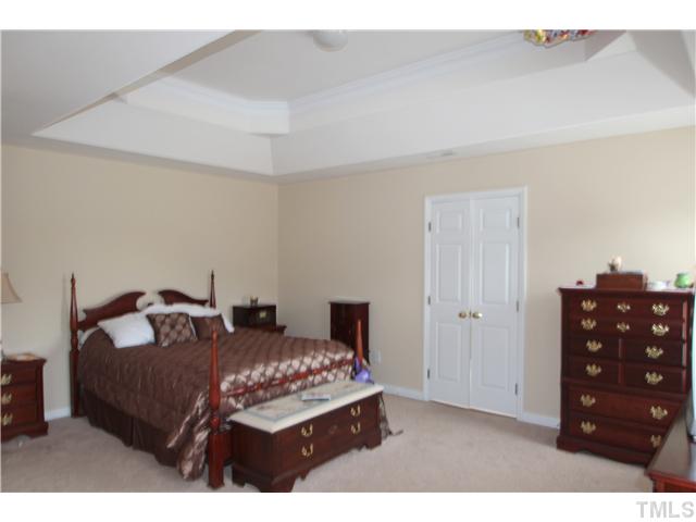 5105 Long Neck Court Raleigh, NC 27604 - Photo 12 of 22 Master suite with large sitting area and trey ceiling