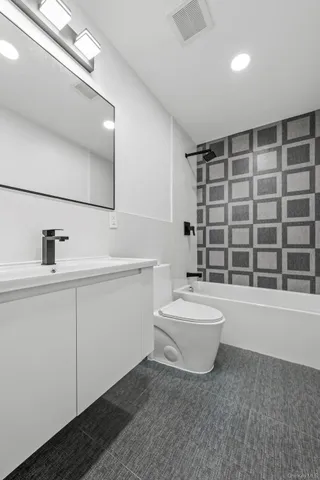 a view of balcony with wooden floor