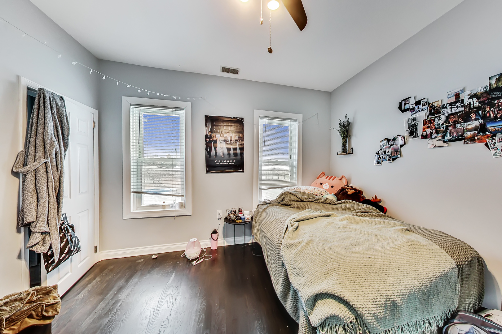 2338 West 18th Place Chicago, IL 60608 - Photo 45 of 63 a bedroom with a bed and a window