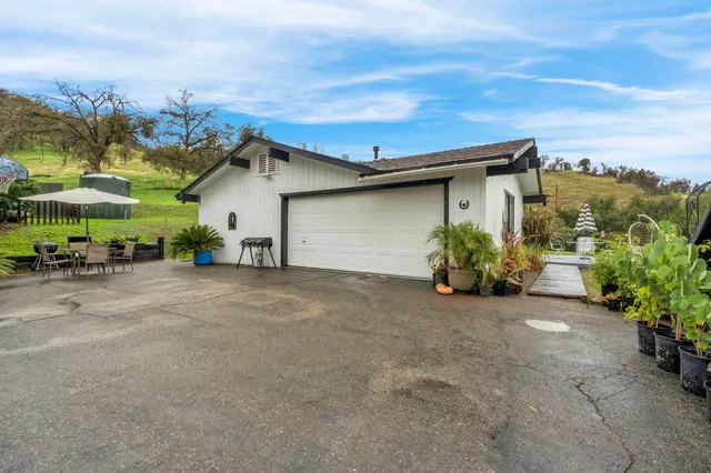 a view of a house with a patio