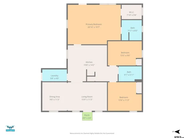 $259,900 | 1021 North Montgomery Street, Gilmer, TX 75644
