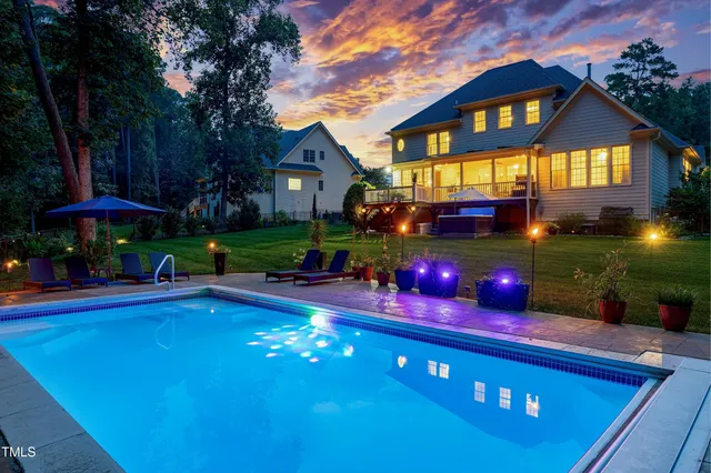 a front view of a house with yard