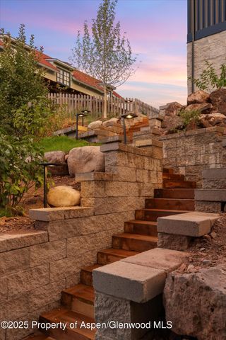 a view of outdoor space with seating area