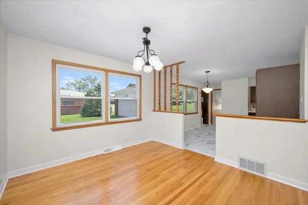 a very nice looking room with a large window
