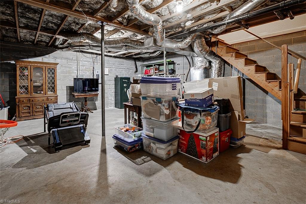 404 Kennedy Farm Road South Trinity, NC 27370 - Photo 20 of 29 Unfinished Basement
