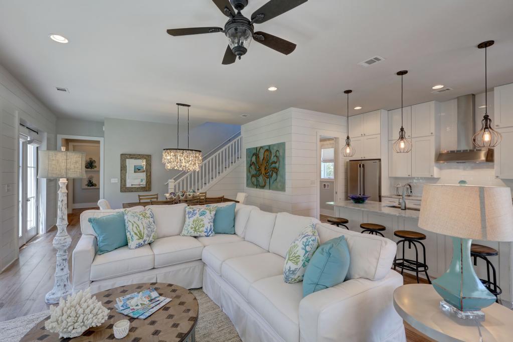 10 Sea Grade Road Santa Rosa Beach, FL 32459 - Photo 23 of 51 a view of living room kitchen with furniture and a view