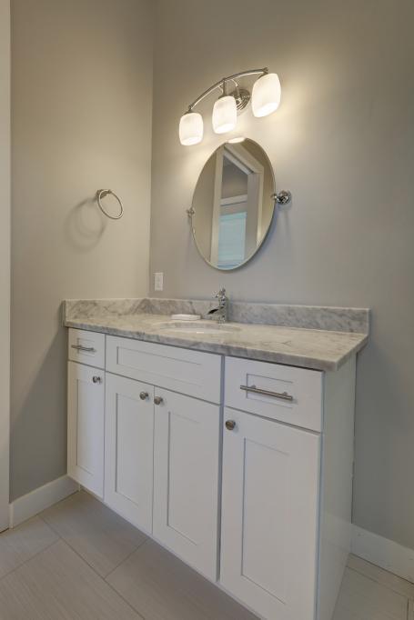 10 Sea Grade Road Santa Rosa Beach, FL 32459 - Photo 41 of 51 a bathroom with a granite countertop double vanity sink and a mirror