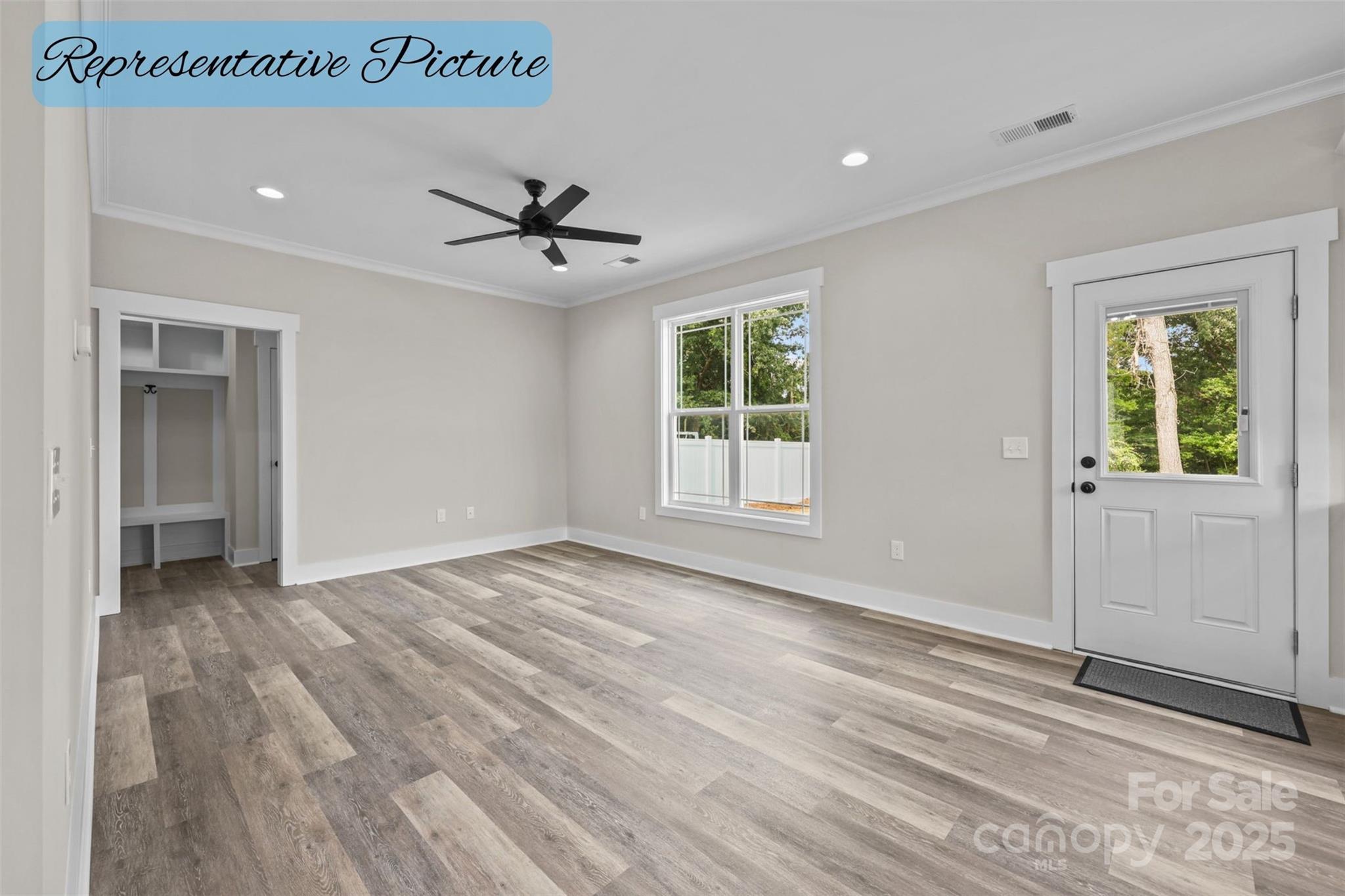 36220 Gene Road New London, NC 28127 - Photo 18 of 42 a view of an empty room with a window