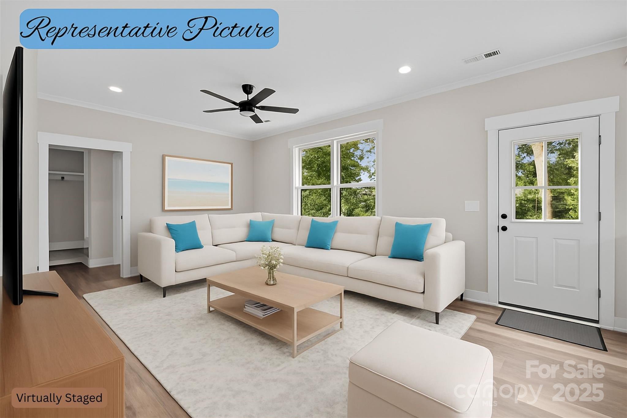36220 Gene Road New London, NC 28127 - Photo 19 of 42 a living room with furniture and a window