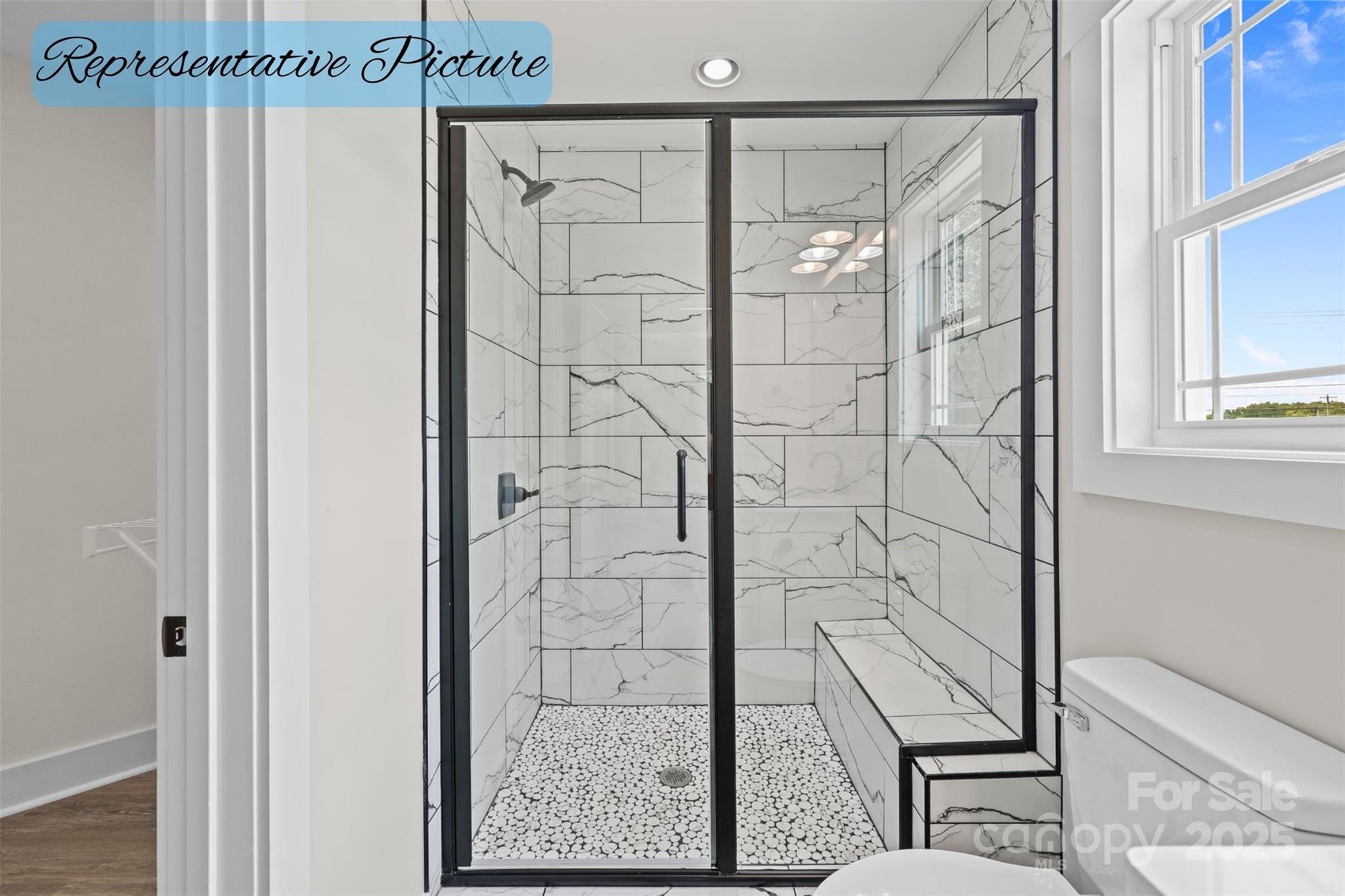 36220 Gene Road New London, NC 28127 - Photo 35 of 42 a bathroom with a shower