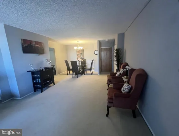 a room with furniture